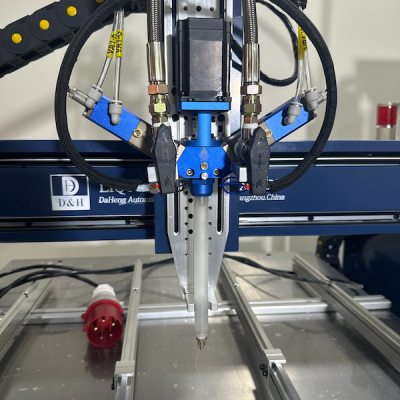 Pgb-700 High Quality Automatic Epoxies Resin Glue Dispensing Vacuum Degas Dosing Machine photo-5