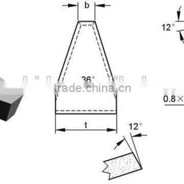 Tungsten Carbide Brazed Saw Tips C430 photo-2