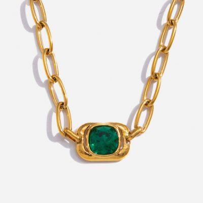 Stainless Steel Necklace For Marine Environments With Titanium Nitride Coating photo-3