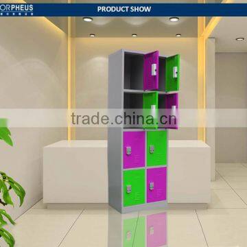 Mixture Colour Steel Locker Train Station Intelligent Parcel Dilivery Locker Public Storage Locker For Fitness Center