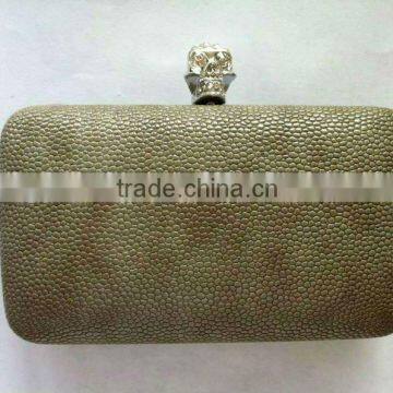 evening bag factory sell PU evening clutch bag 2012