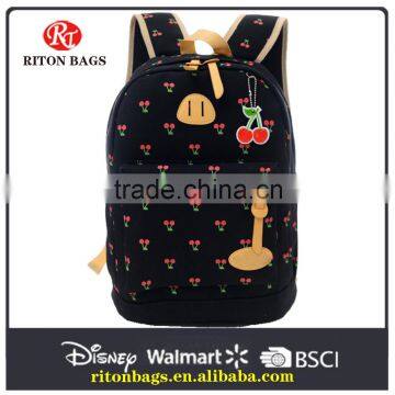 Canvas Backpack Tactical School Backpack for High School