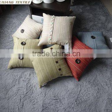 luxury button pillow