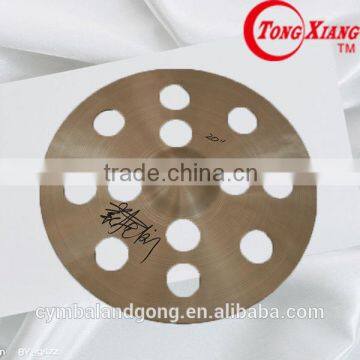 special effect perforated cymbal 20ride drum cymbal