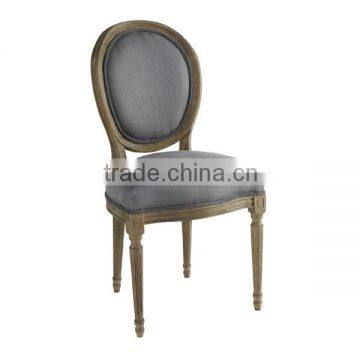 RCH-4007-5 Louise Dining Chair Antique Wooden Gost Chair