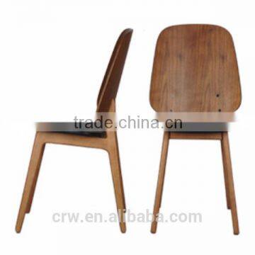 RCH-4275 Cheap Price Solid Oak Dining Chair With Leather Seat Pad                        
                                                Quality Choice