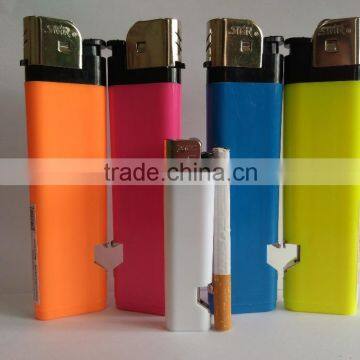 Chinese Big plastic lighter FH-218 with bottle opener