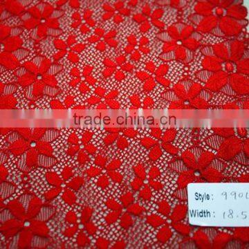 manufacturer soft stretch lace fabric,polyester embroidery mesh cheap lace fabric