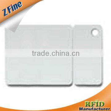 printable rewritable F08 Mini Key Card with break off line