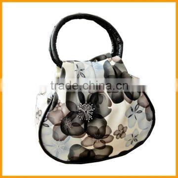 Multifunctional Printed Ladies PU leather Tote Vanity Bag