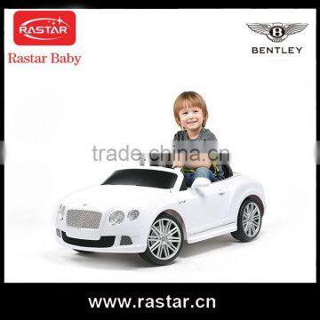 Rastar toy one seat Plastic licensed baby ride on car with remote control