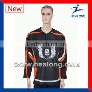 personalized custom sublimation blank hockey jersey