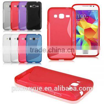 colorful clear ultra slim soft mobile phone tpu case for huawei