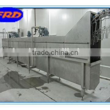 Steam scalding machine of poultry equipment