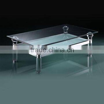 Simple design living room glass coffee table furniture