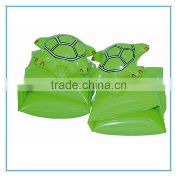 Inflatable arm ring for kids, pvc turtle shape / totoise armbands