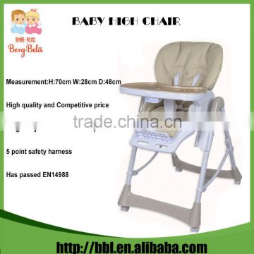 Beautiful and good quality baby feeding highchair for restaurant