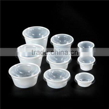 Plastic Sauce Cup With PET Cover / 4oz PS Disposable Transparent Cup photo-6