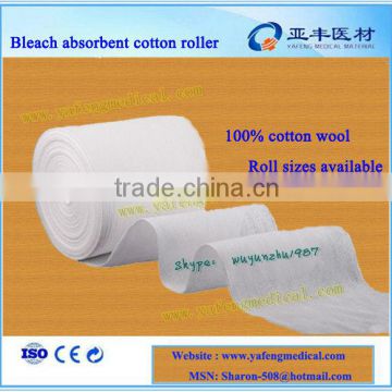 17 threads surgical cotton jumbo gauze roll