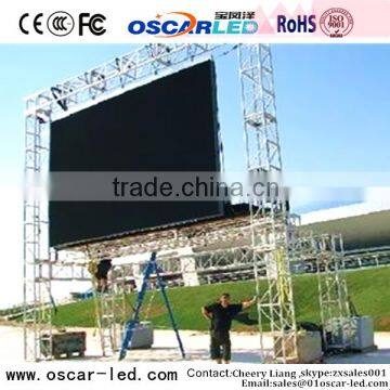 OSCARLED Fast Installation Outdoor full color p6.67 rental big screen led display high resolution led flexible video display