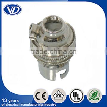 B15 brass lamp holder for ceiling rose