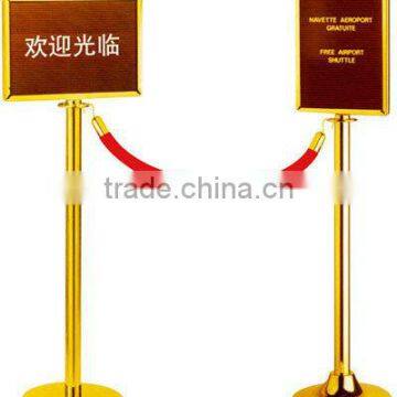Queue Stand With Sign Board, Queue Stand in Hotel