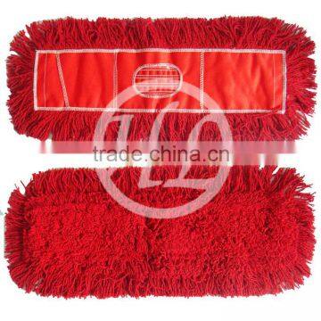 red color dust mop