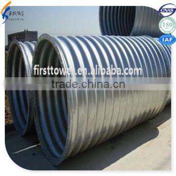 Factory Direct Sale Road Culvert Corrugated Steel Tube photo-2