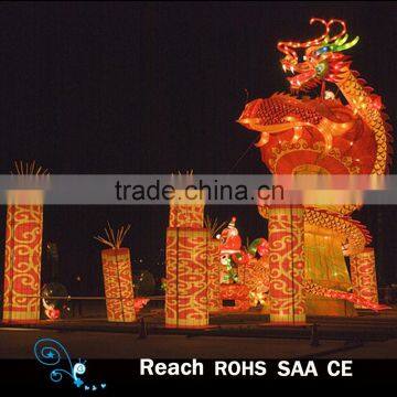 Decorative dragon /carp/firecracker lantern for outdoor events