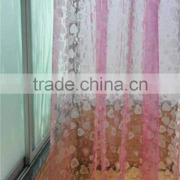 100% Pvc Hot Selling New Design Printed Bathroom Curtain