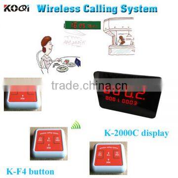 Wireless Calling Call Button Wireless Restaurant Pager Paging Systems Table Service Buzzer Call Button Restaurant Koqi Factory