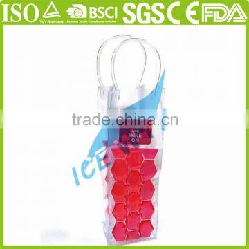 Wine Bottle Cooler Gel Freezer Pack Red photo-5