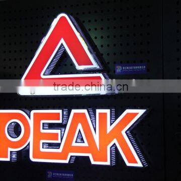 Latest design Punching metal led sign channel letter