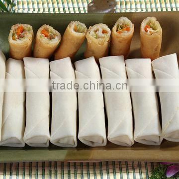 Frozen vegetable spring rolls