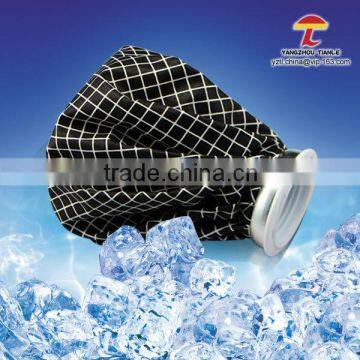 black grid PVC ice pack