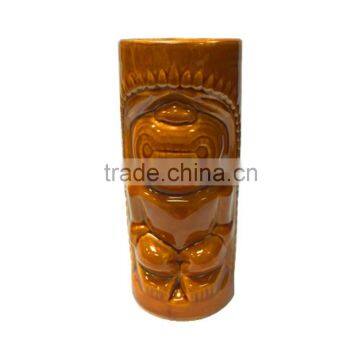 Brown Ku Tiki Mug