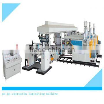 high speed automatic pe pp extrusion lamination coating machine