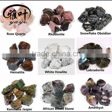 Natural Rough Stone Tumbled Gemstone wholesale/Natural Unpolished Rough Stone