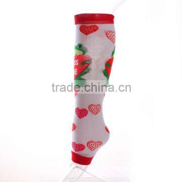 Kids Icing Baby Leggings Crochet Knitted Red Heart Wholesale Baby Leg Warmers photo-4