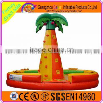 Backyard Used PVC Coconut Palm Inflatable Climbing