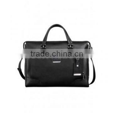 Slip Zip Top Sheepskin Leather Briefcase AP-5006