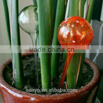 Hot Sale Colored Glass Flower Watering Balls Wholesale photo-3