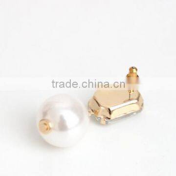 NEW Style SW16604 Rhinestone Pearl Earring Stud/