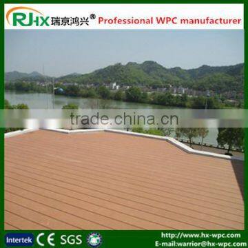 2016 hot sale wpc decking floor /new mould design hollow and solid WPC deck/Composite decking from factory directly