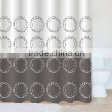 houseware bathroom water repellent Textile Shower curtain