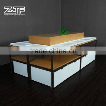 ZJF Makeup shop boutique wood display table