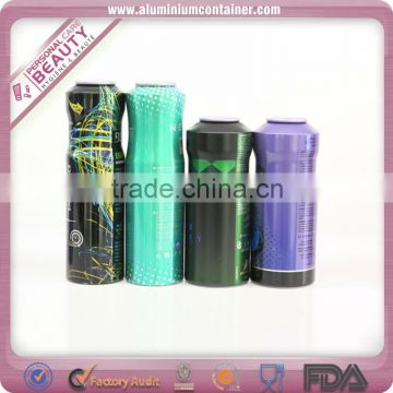 Aluminum mini aerosol spray can