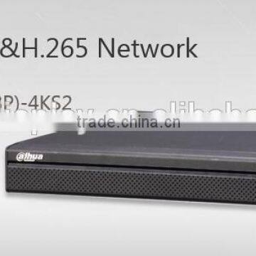 Dahua NVR NVR 5208 4KS2 h.264 nvr 16/32CH Compact 1U Network Video Recorder with 2 hdd interfaces