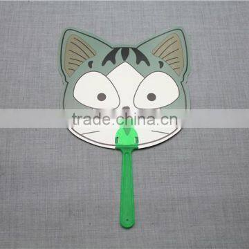 2016 Hot Selling pp Animal Print Hand Fan Small Hand Fan Advertising Fan for Children photo-5
