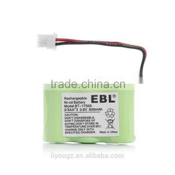 2016 Best Selling EBL Rechargeable Battery Li-ion 3.6v 600mAh Manufactures In China